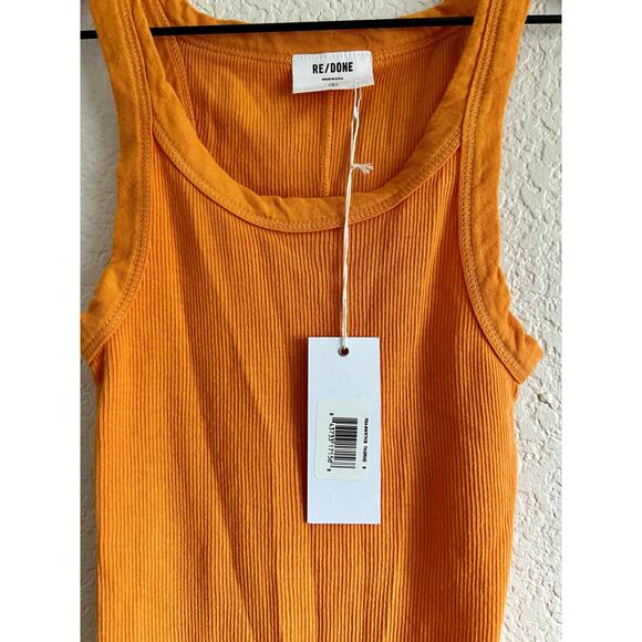 Revolve Re/Done x Hanes Ribbed Tank Bodysuit - Size Small - NWT - Picture 7 of 7